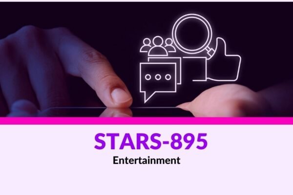 Hand interacting with digital icons for entertainment and engagement, representing Stars-895's growing influence in entertainment